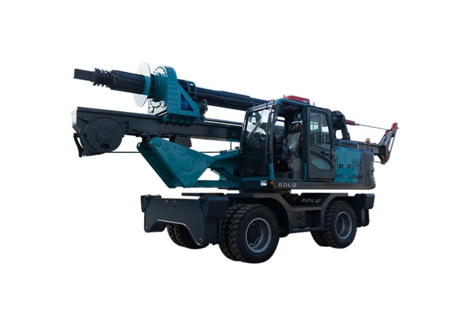 轮式锁杆旋挖机